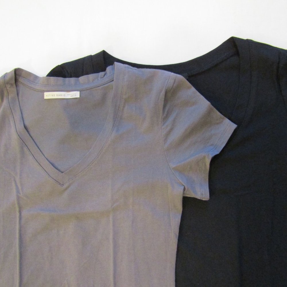 2 Pack Variety V-Neck T-Shirt